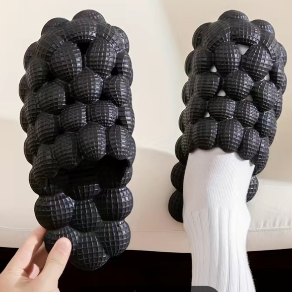 BLACK BUBBLE SHOES - Picture 4 of 6